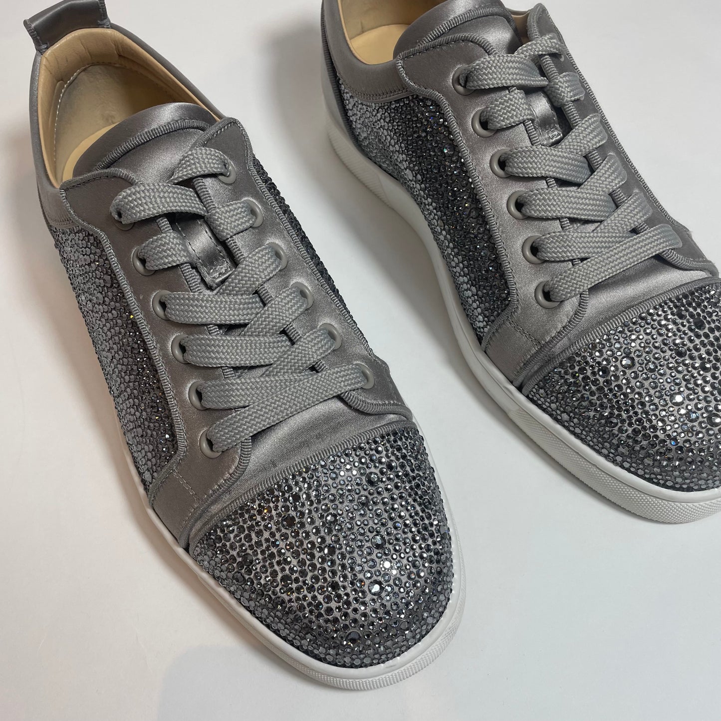 Christian Louboutin Louis Junior Crystal-embellished EU 40 / UK 7