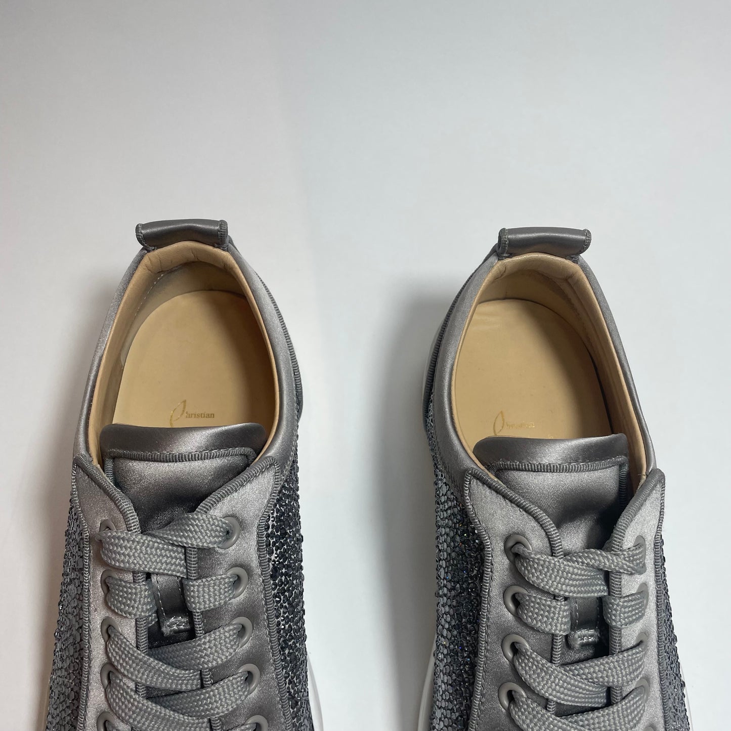 Christian Louboutin Louis Junior Crystal-embellished EU 40 / UK 7