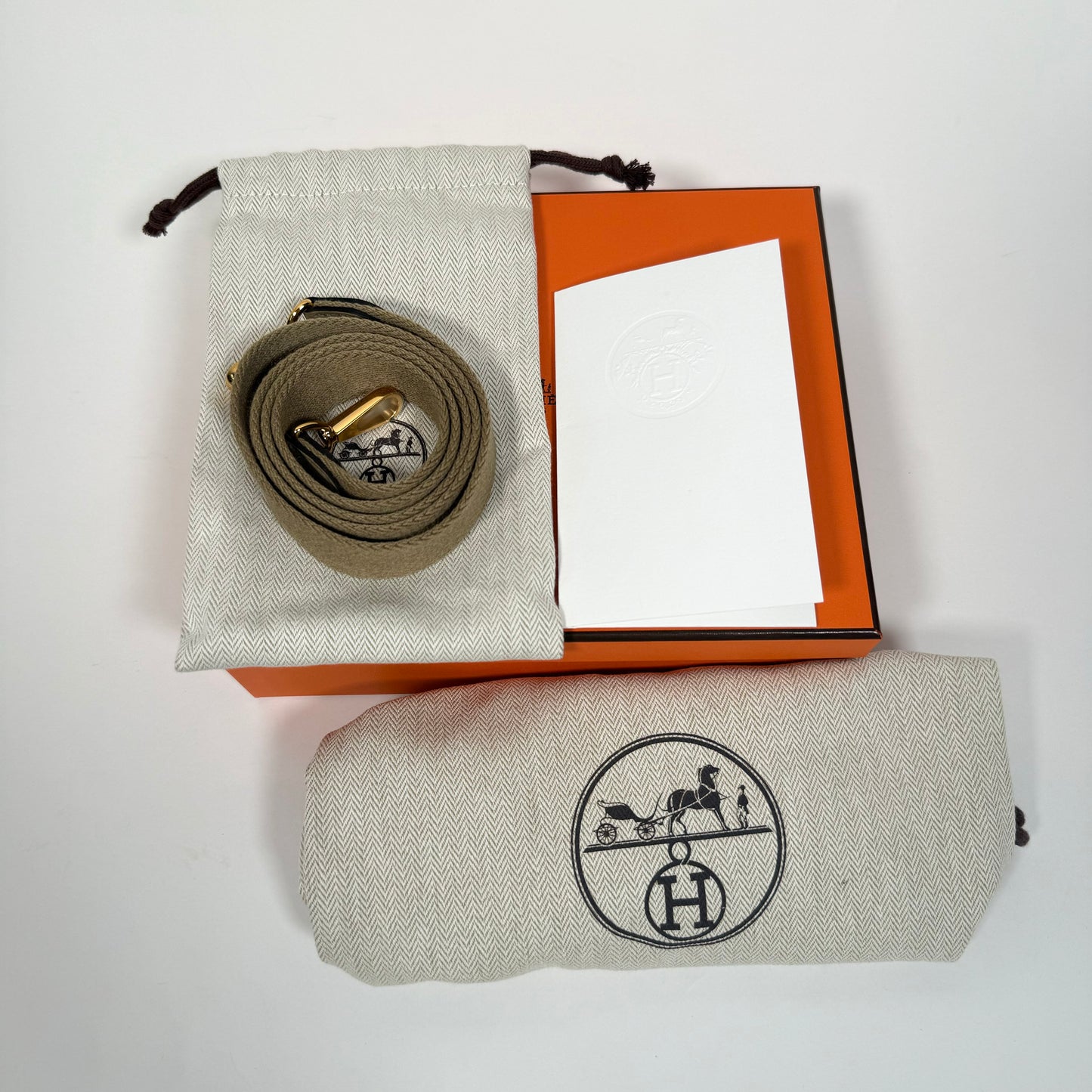 Hermès Mini Evelyne Beige Martha TPM