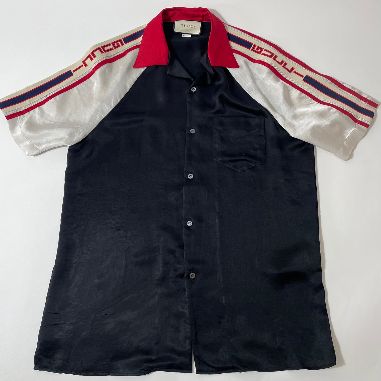 Gucci Mens Silk Shirt 48