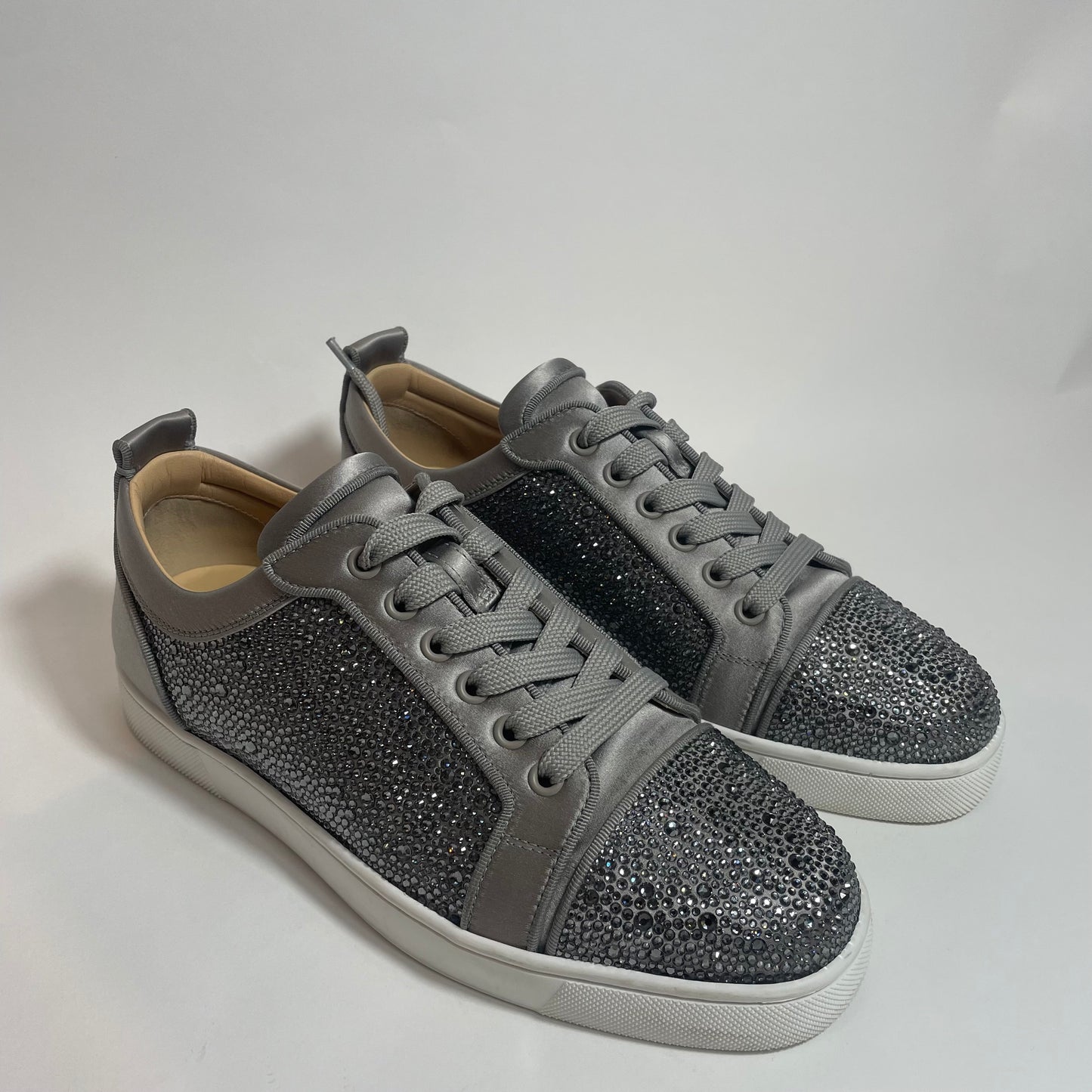 Christian Louboutin Louis Junior Crystal-embellished EU 40 / UK 7