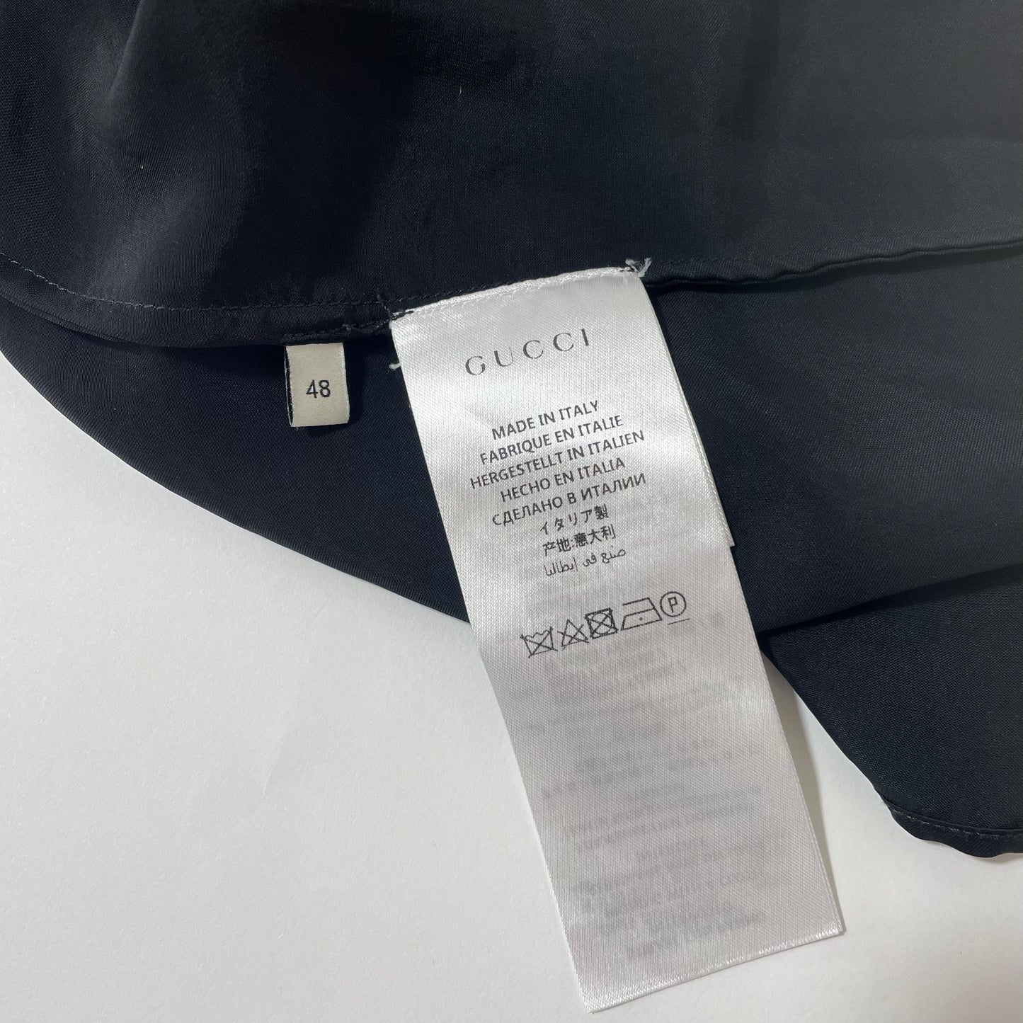 Gucci Mens Silk Shirt 48