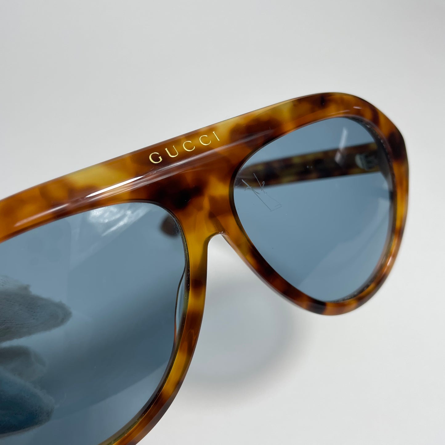 Gucci Tortoise Avaitor Womens Sunglasses