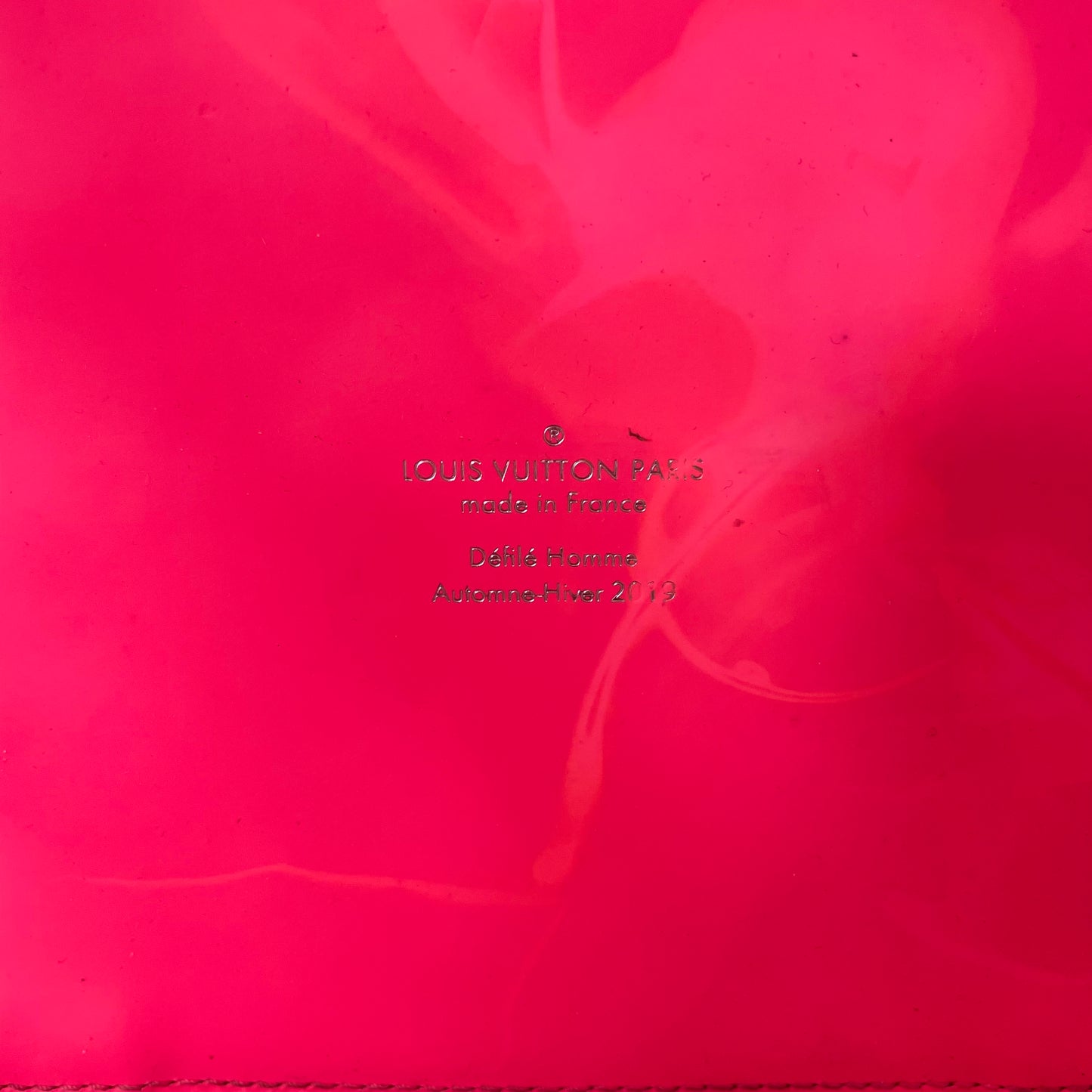 Louis Vuitton Neon pink Monogram Keepall 50
