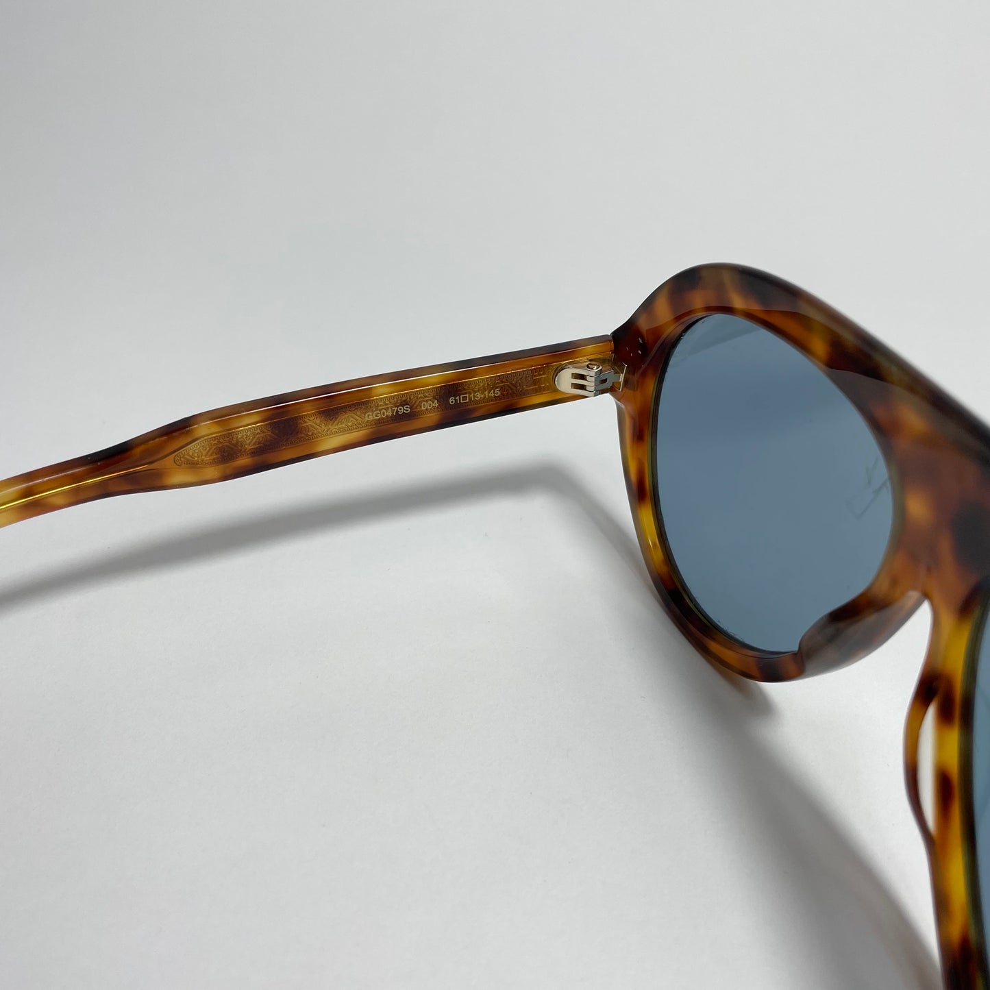 Gucci Tortoise Avaitor Womens Sunglasses