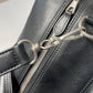 Balenciaga Black Leather Triangle Duffel Bag  Large