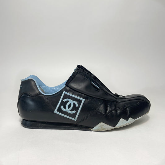 Chanel Vintage Leather Trainers EU 37.5 / 4.5