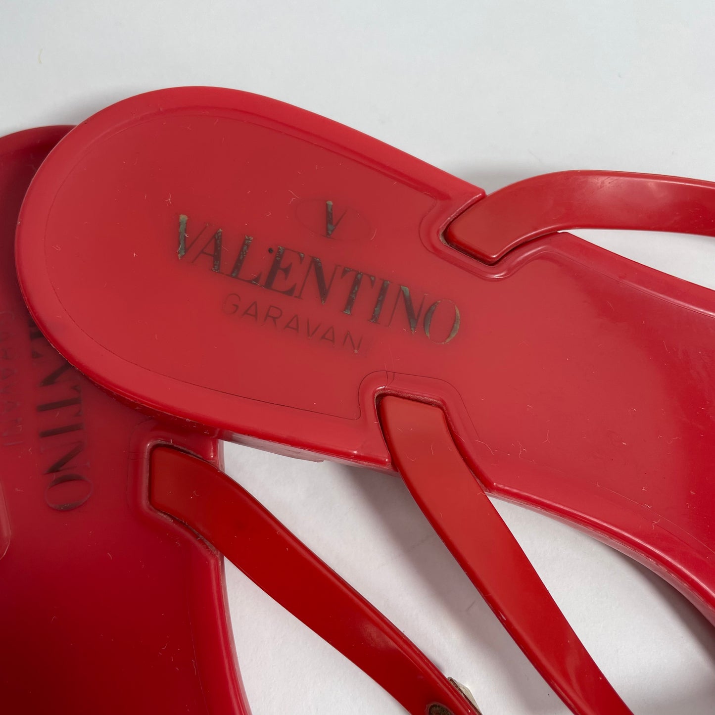 Valentino Rockstud Jelly Flip Flops EU 39 / UK 6