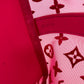 Louis Vuitton Neon pink Monogram Keepall 50