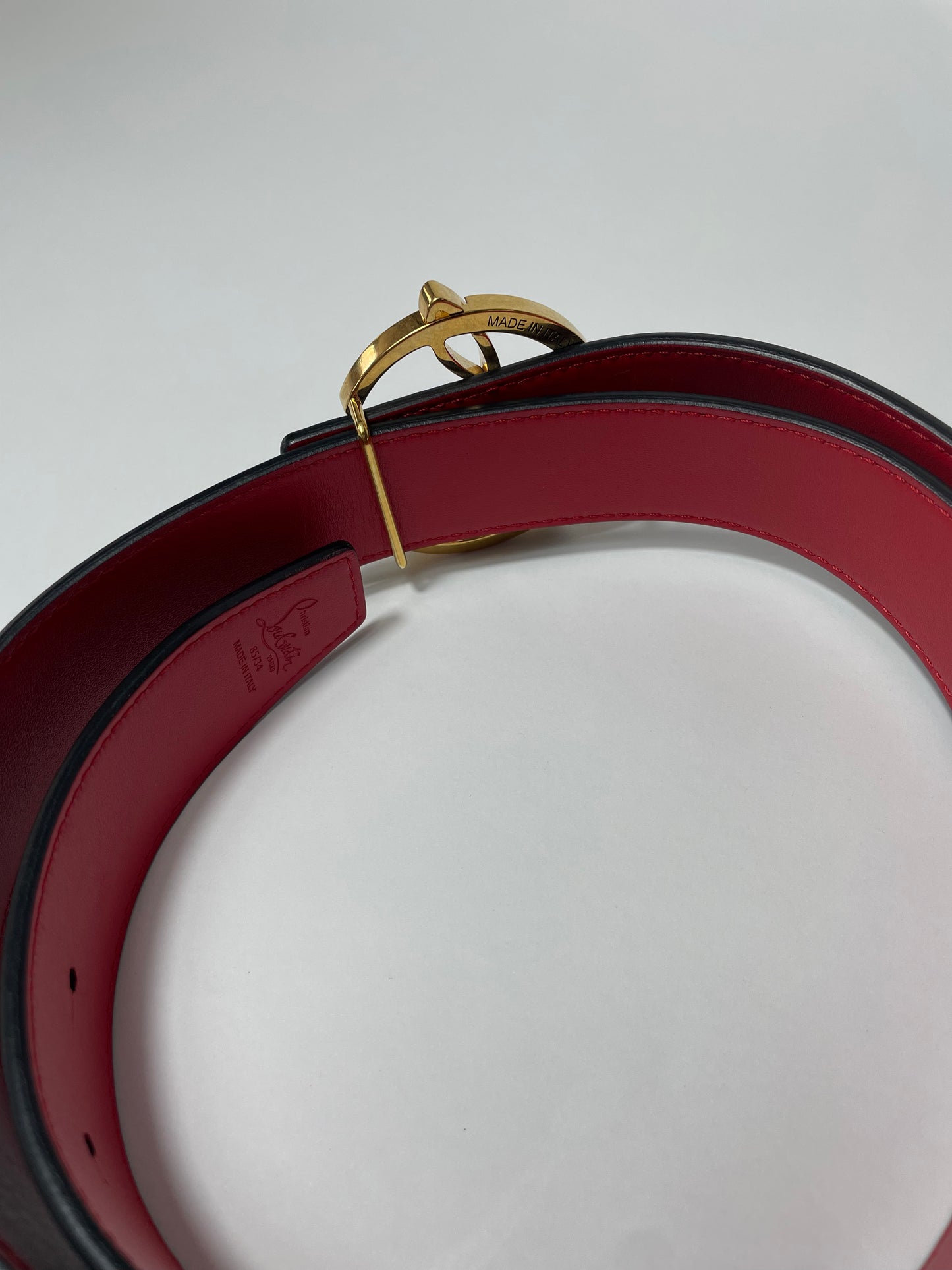 Christian Louboutin Reversible Belt 34