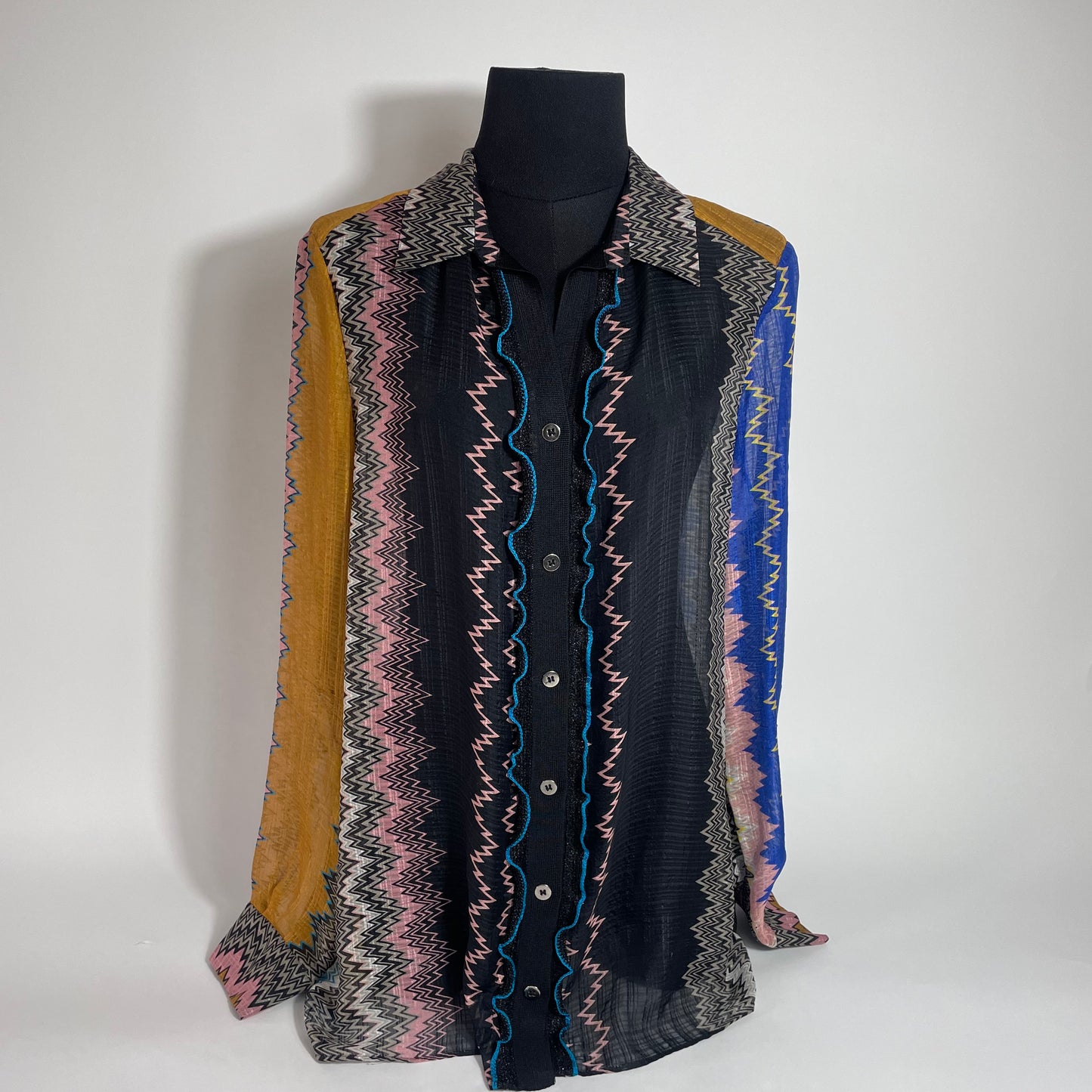 Missoni Sheer Womens Blouse IT 44