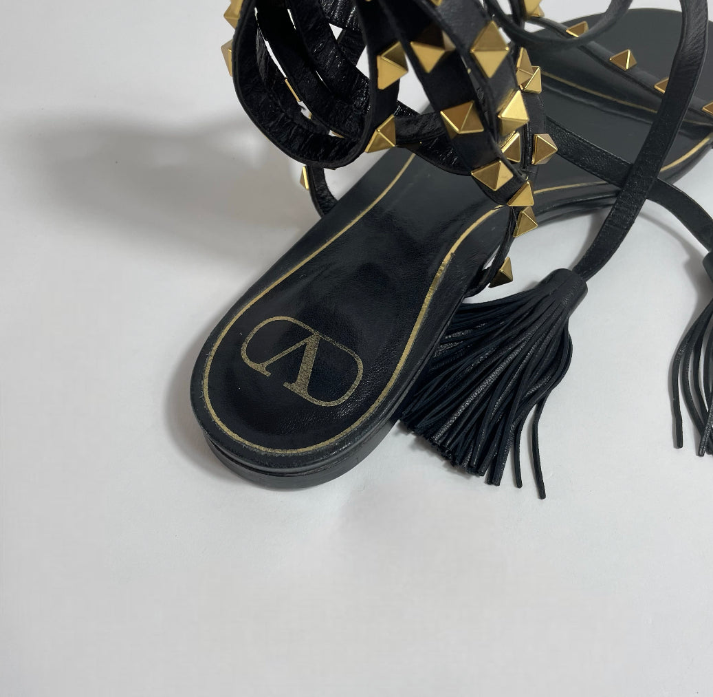 Valentino Tie Up Sandels EU 39/ UK 6