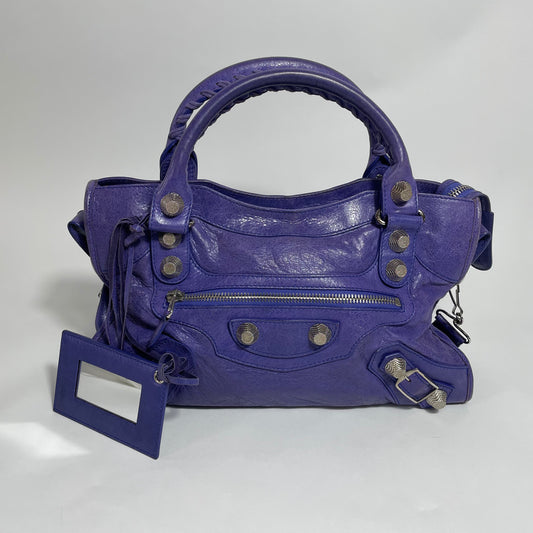 Balenciaga City bag Purple S