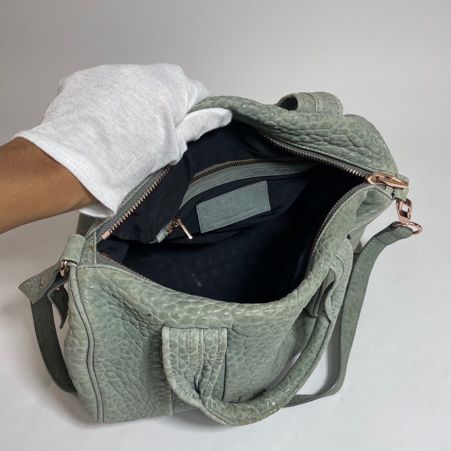 Alexander Wang Rocco Leather Satchel Bag