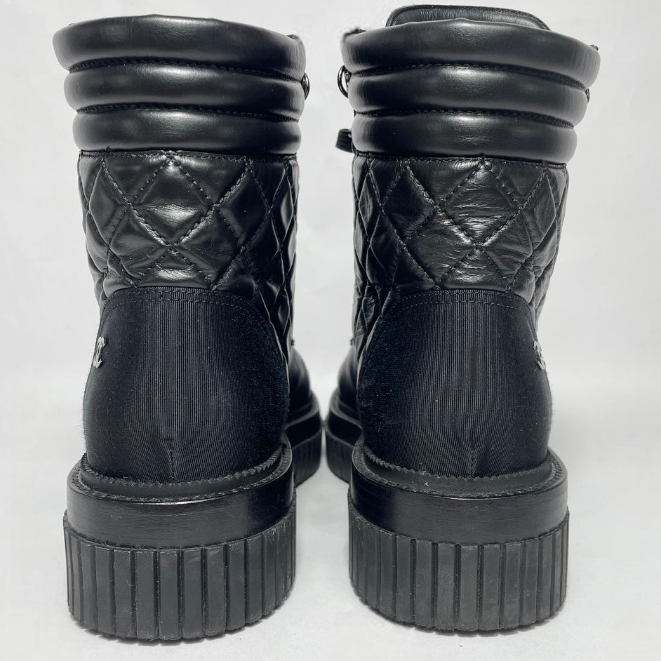 Chanel Leather Boots EU 39 /UK 6