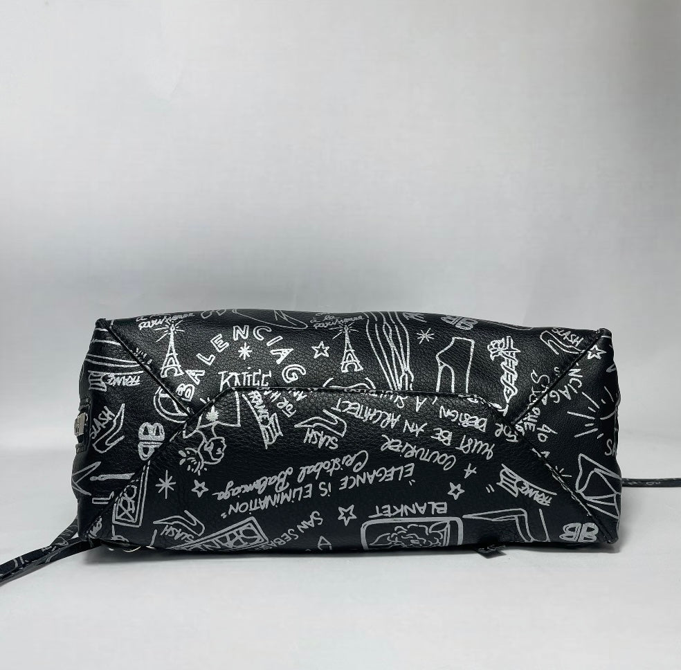 Balenciaga Papier Graffiti Bag