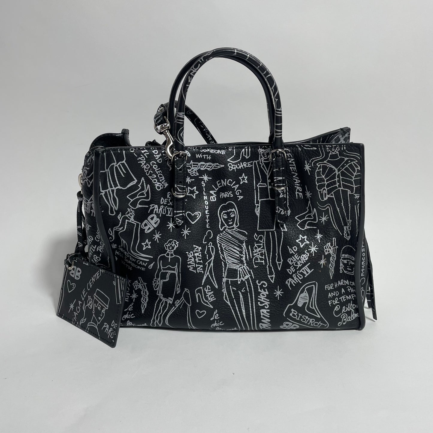 Balenciaga Papier Graffiti Bag