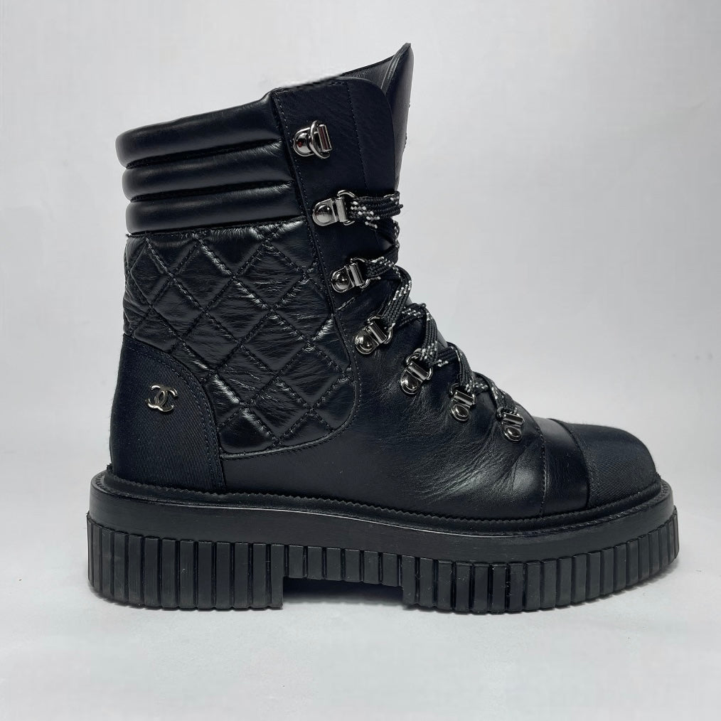 Chanel Leather Boots EU 39 /UK 6