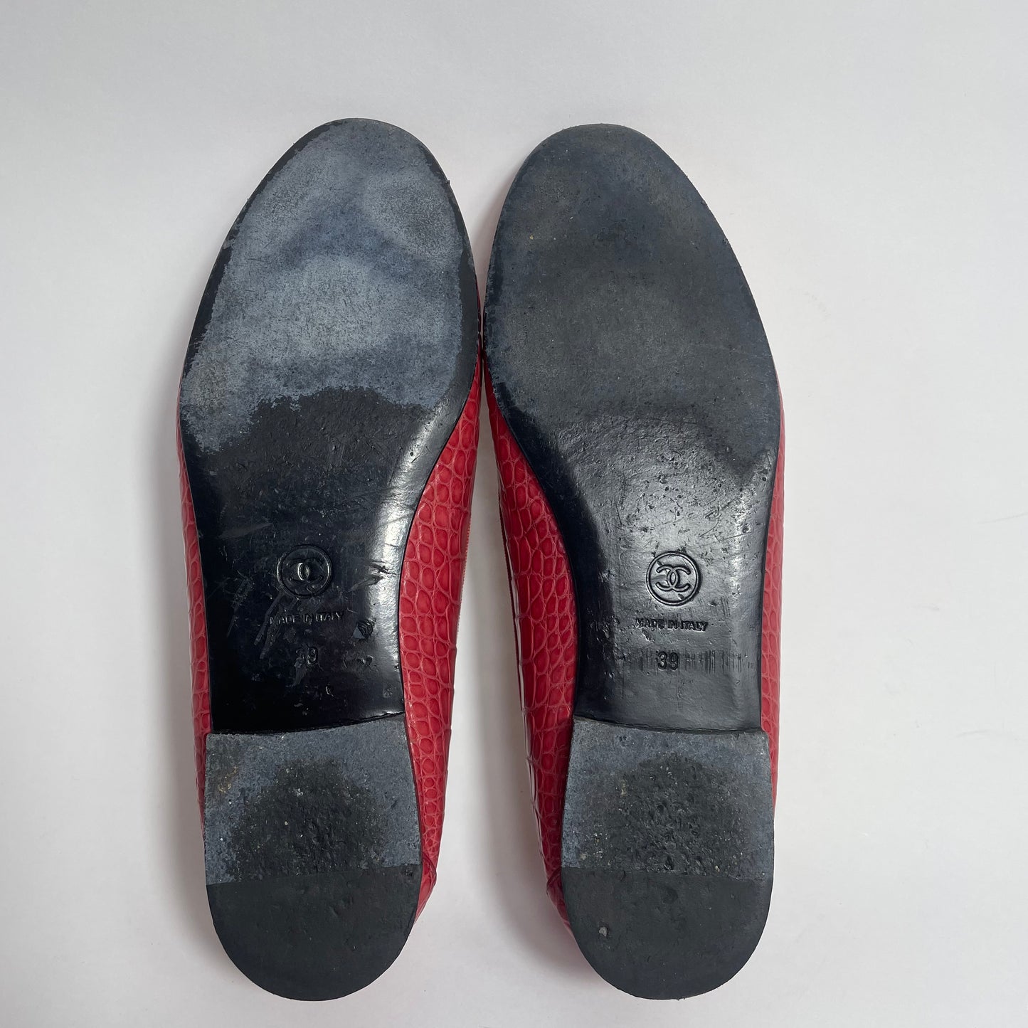 Chanel Crocodile Flats EU 39/ UK 6