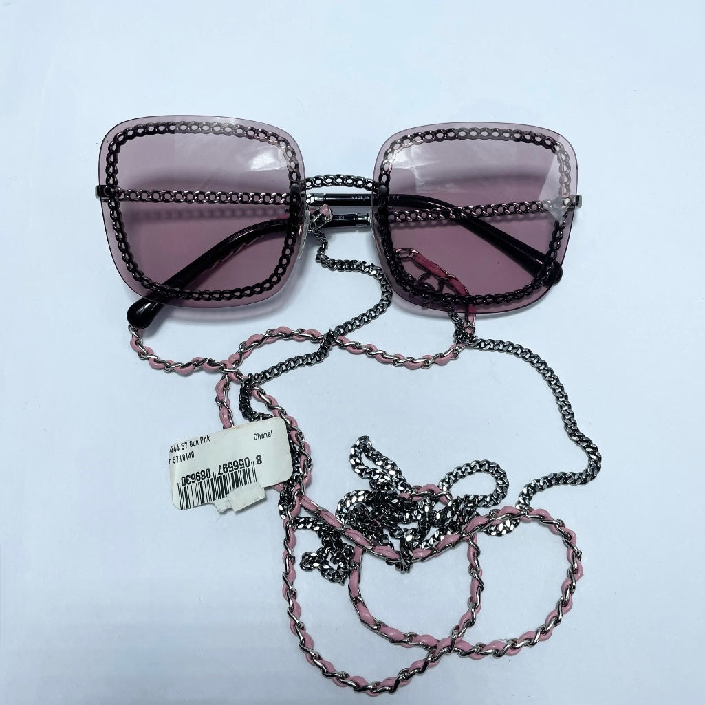 Chanel Chain Womens Sunglasses