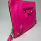 Balenciaga City Clutch Neon Pink