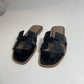 Hermès Crocodile Orans EU 38/UK 5