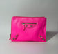 Balenciaga City Clutch Neon Pink