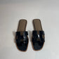 Hermès Crocodile Orans EU 38/UK 5