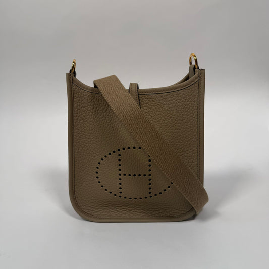 Hermès Mini Evelyne Beige Martha TPM
