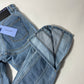 Mugler Denim Panelled Skinny Jeans EU 38/UK 6