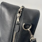 Balenciaga Black Leather Triangle Duffel Bag  Large