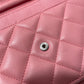 Chanel Women Wallet On Chain Pink Lambskin