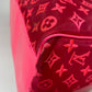 Louis Vuitton Neon pink Monogram Keepall 50