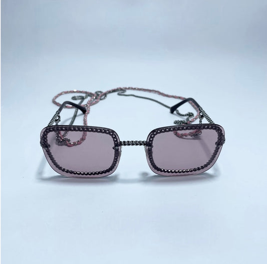 Chanel Chain Womens Sunglasses